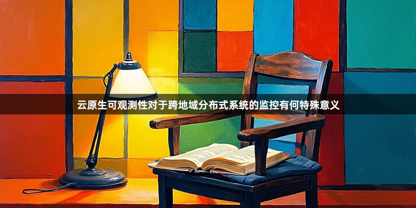 云原生可观测性对于跨地域分布式系统的监控有何特殊意义