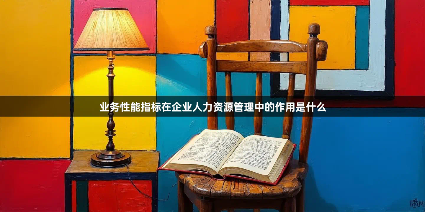 业务性能指标在企业人力资源管理中的作用是什么
