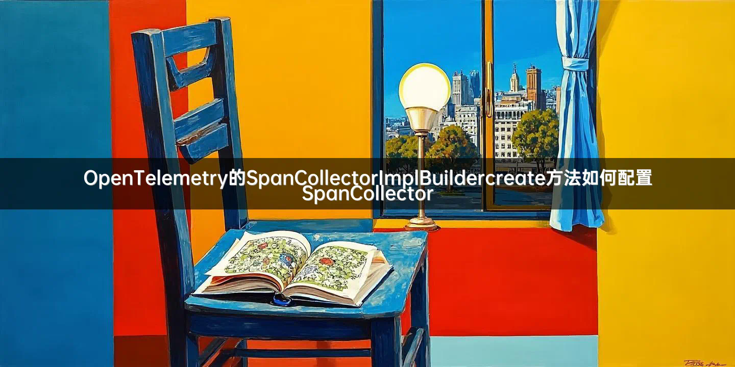 OpenTelemetry的SpanCollectorImplBuildercreate方法如何配置SpanCollector