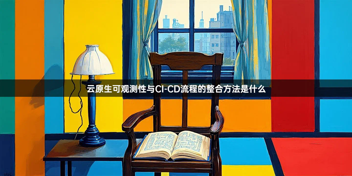 云原生可观测性与CI-CD流程的整合方法是什么