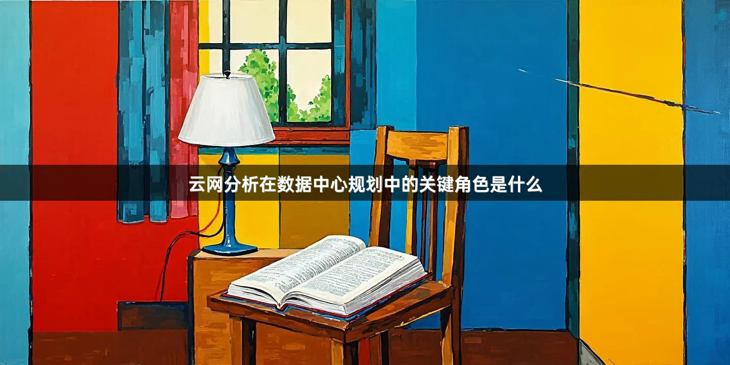 云网分析在数据中心规划中的关键角色是什么